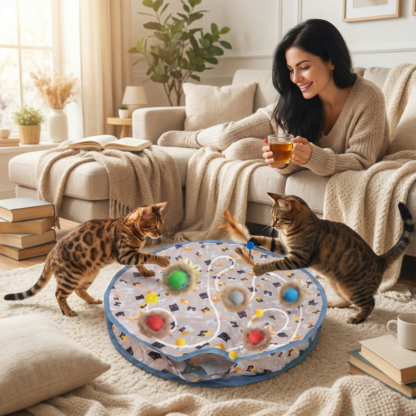 Kitty-Spin - Nie wieder Langweile für deine Fellnase