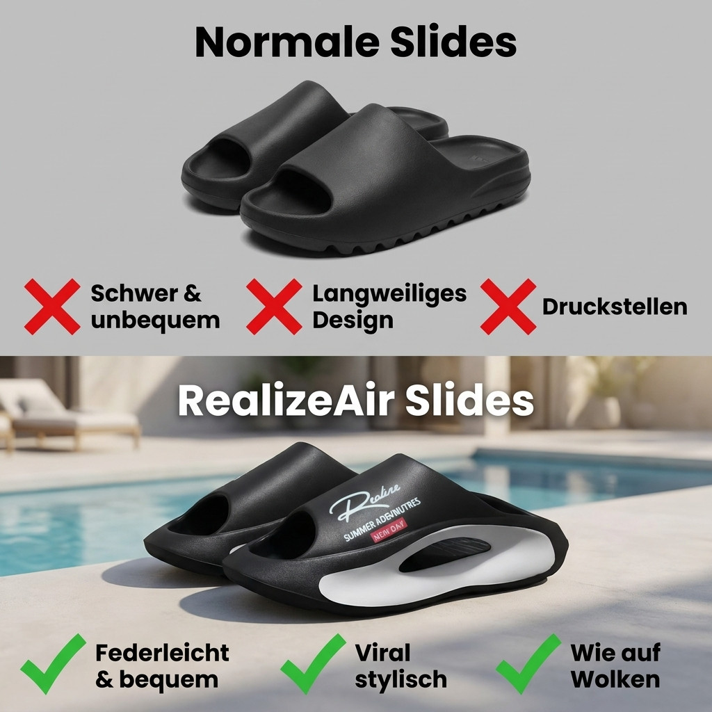 RealizeAir- Gönn deinen Füssen Luxus
