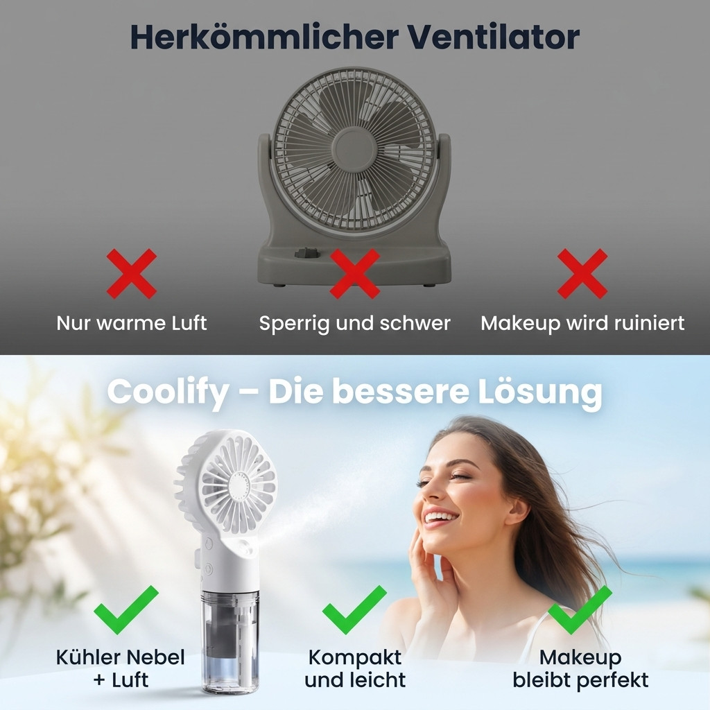 Coolify – Für Tage, an denen selbst Schatten nicht hilft!
