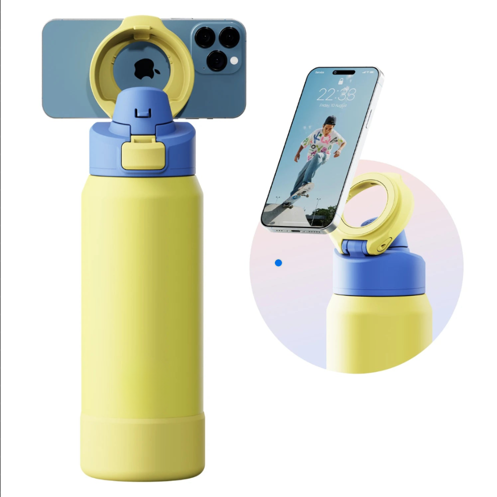 MagBottle - Gym, Küche, Büro - dein Handy immer perfekt im Blick