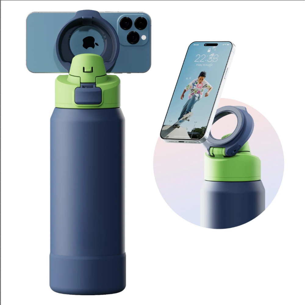 MagBottle - Gym, Küche, Büro - dein Handy immer perfekt im Blick