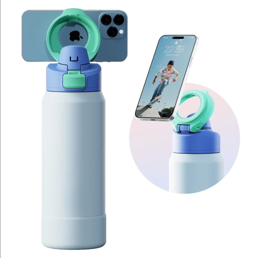 MagBottle - Gym, Küche, Büro - dein Handy immer perfekt im Blick