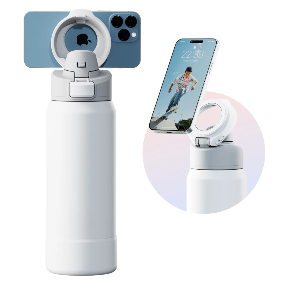 MagBottle - Gym, Küche, Büro - dein Handy immer perfekt im Blick