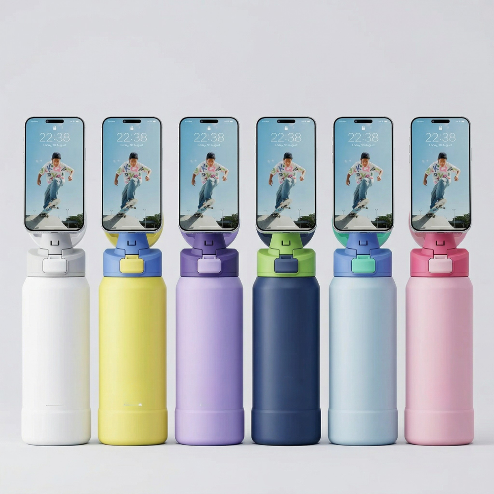MagBottle - Gym, Küche, Büro - dein Handy immer perfekt im Blick