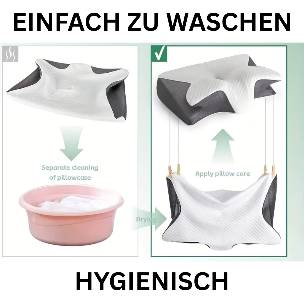 NeckFlow Pro - Schlafe entspannt, wache erholt auf