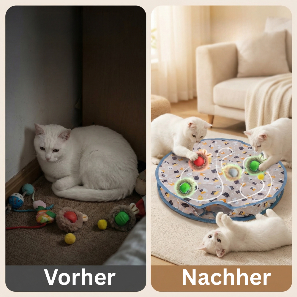 Kitty-Spin - Nie wieder Langweile für deine Fellnase