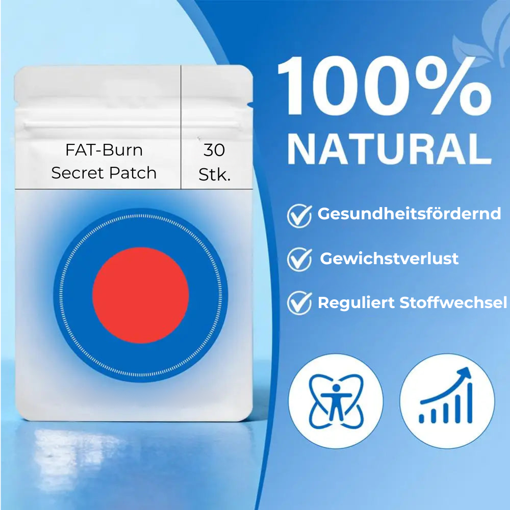 Fat-Burn Secret Patch - Gewichstverlust OHNE Aufwand