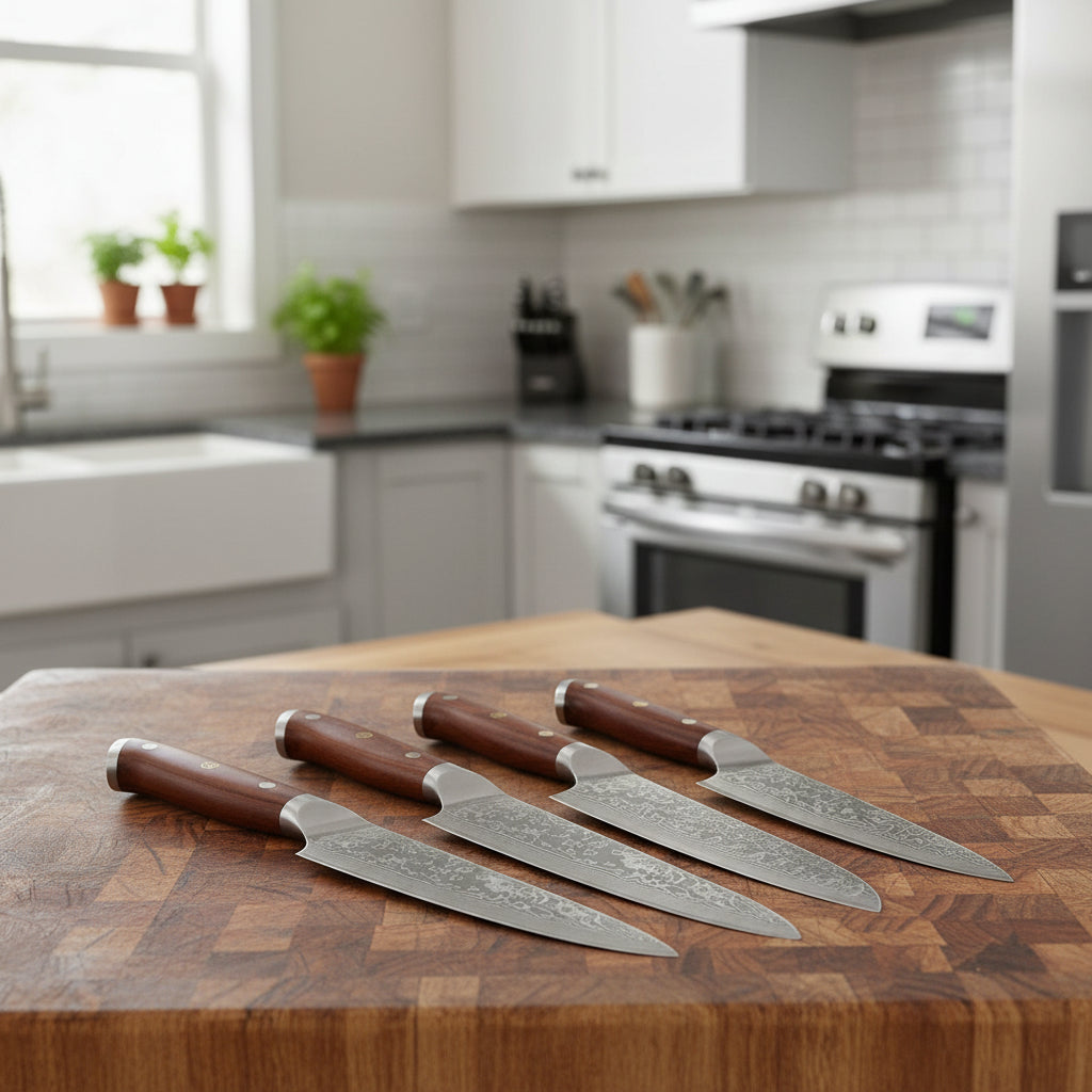 Pro-Slice - 4 teiliges Messerset - Einzigartiges Schneid Erlebnis