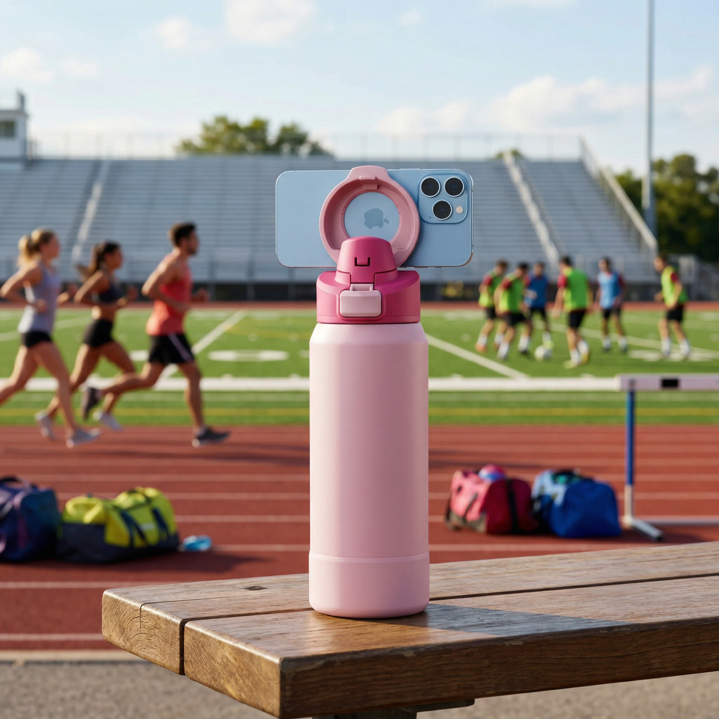 MagBottle - Gym, Küche, Büro - dein Handy immer perfekt im Blick