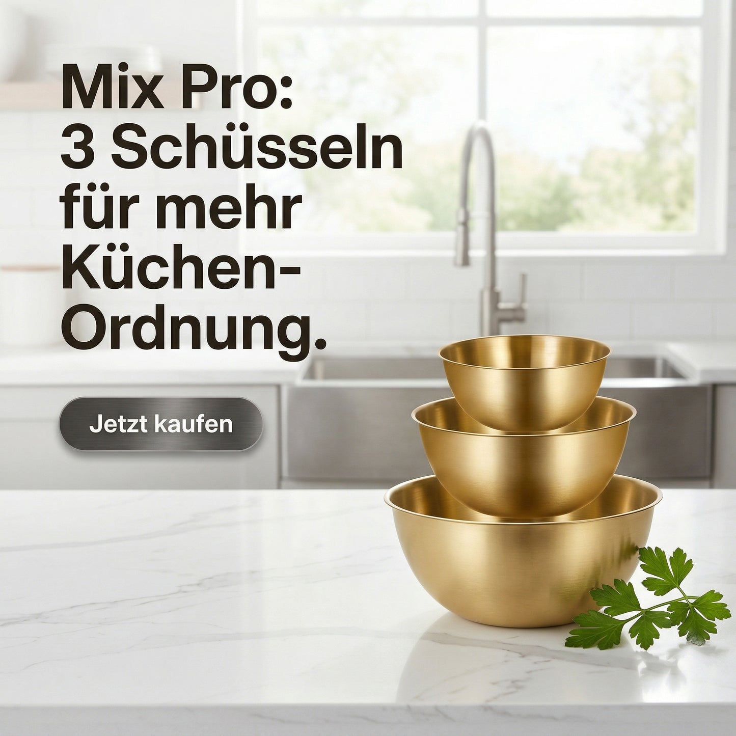 Mix-Pro - 3 teiliges Schüsselset