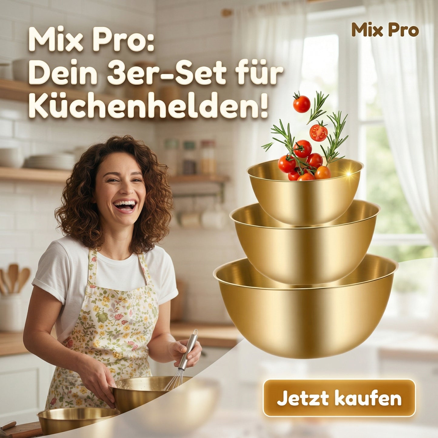 Mix-Pro - 3 teiliges Schüsselset