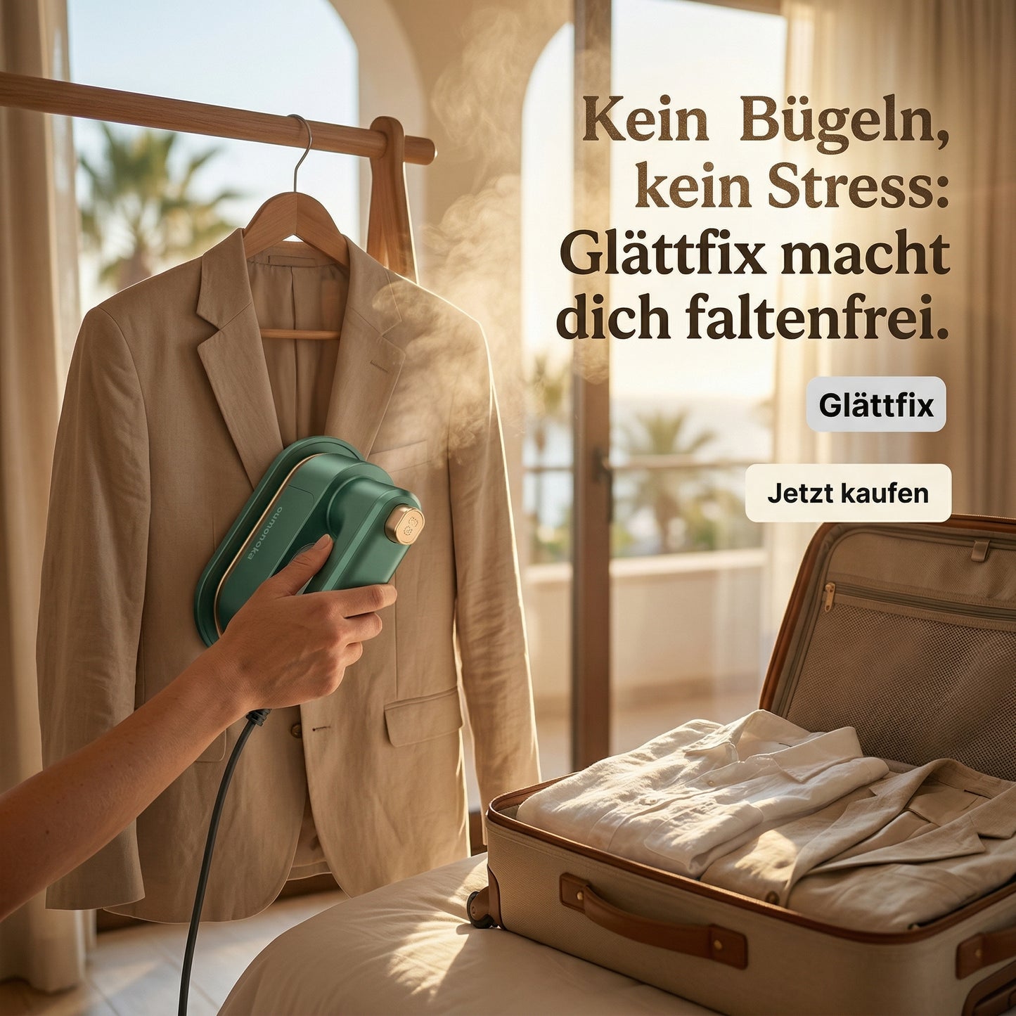 Glättfix - Immer faltenfrei und perfekt gestylt