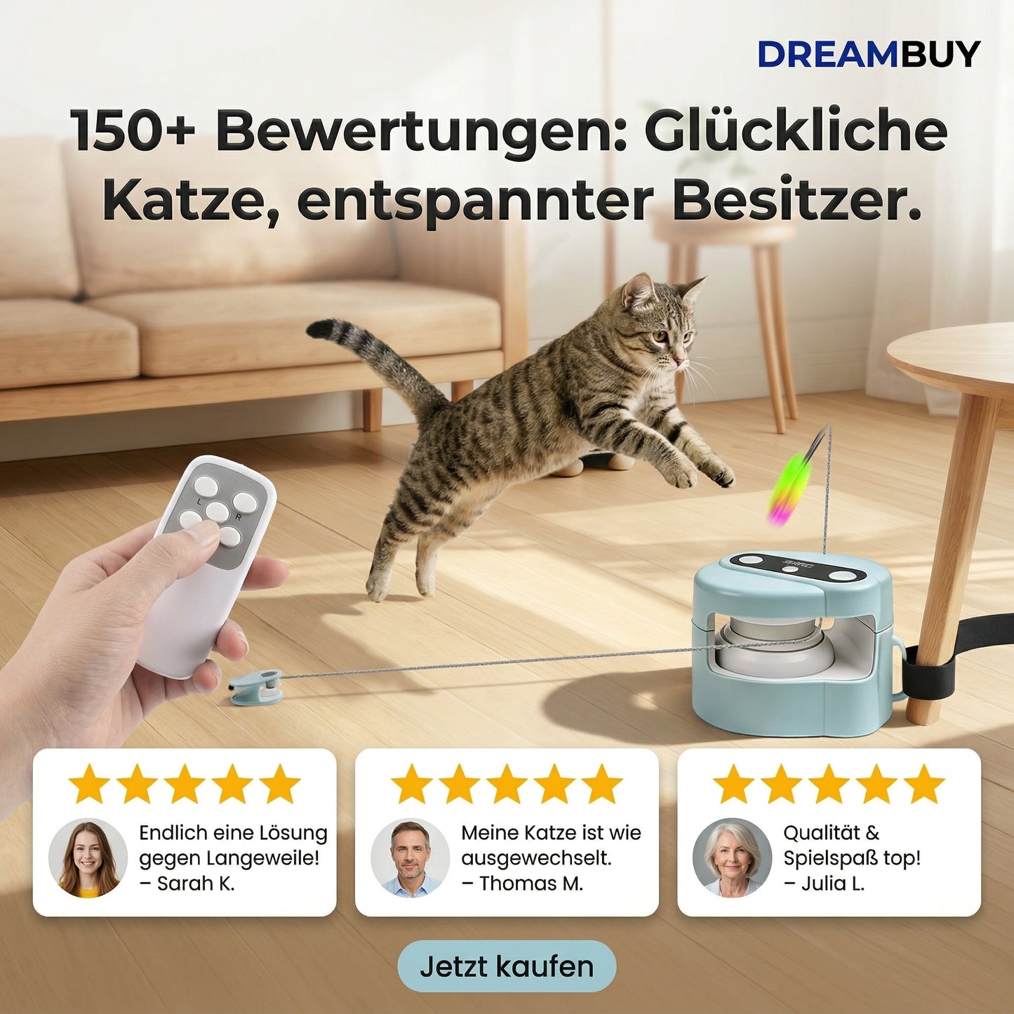 Cat-Hunter - Entspannung für Dich, Action für deine Fellnase