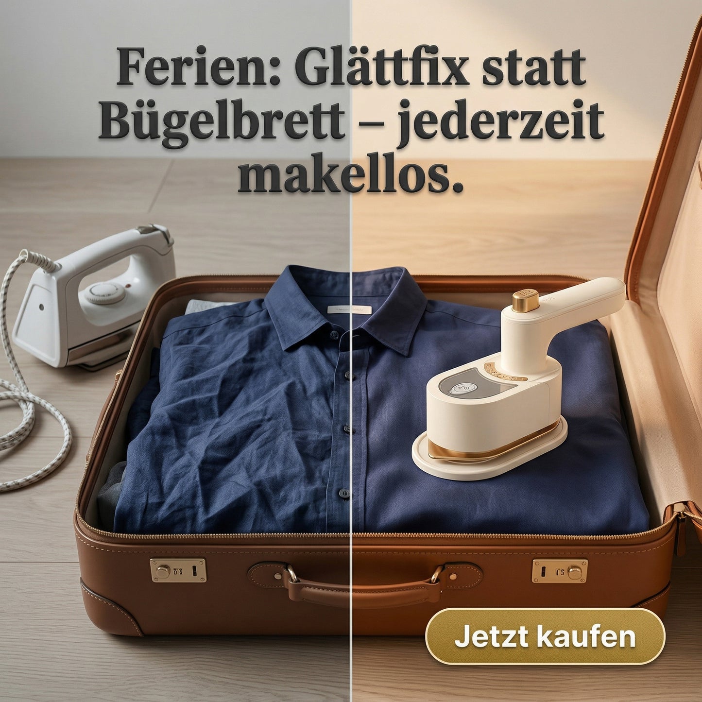 Glättfix - Immer faltenfrei und perfekt gestylt