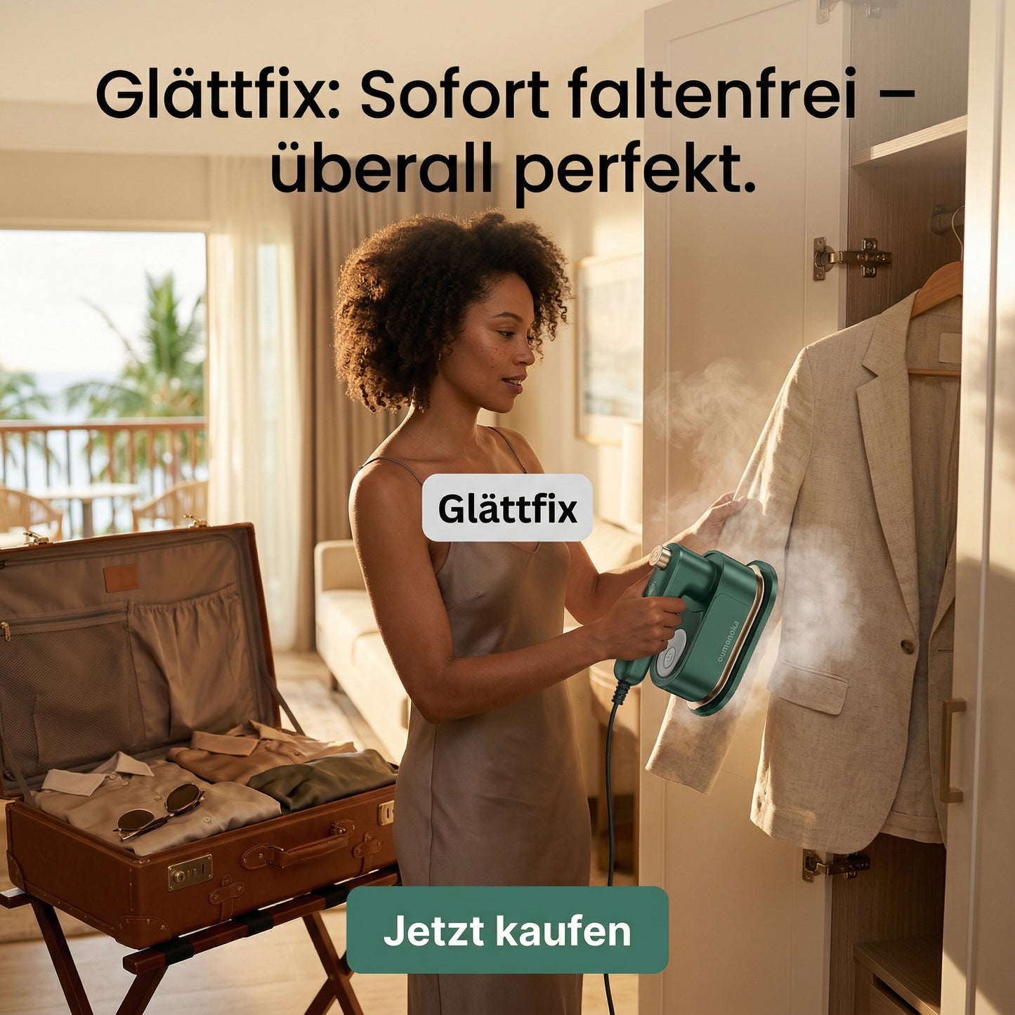 Glättfix - Immer faltenfrei und perfekt gestylt