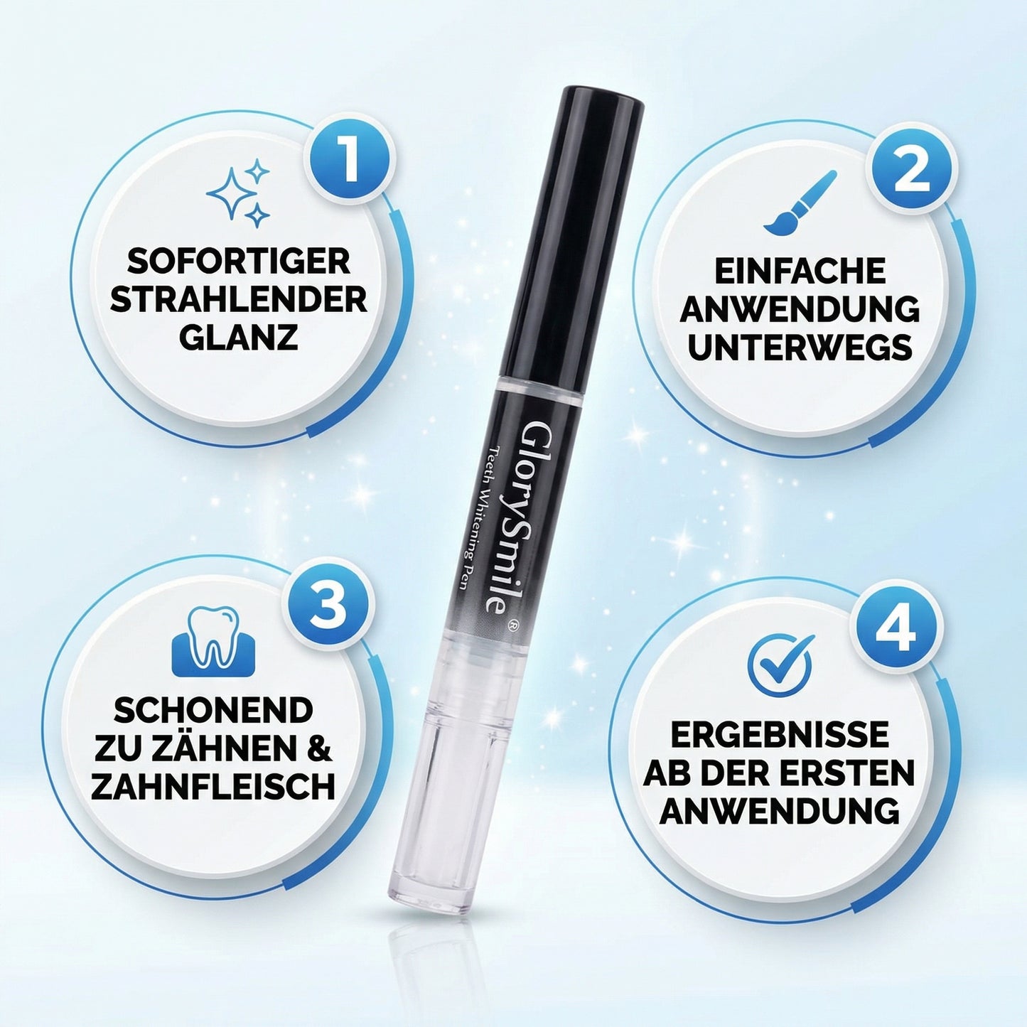 GlorySmile - Weisse Zähne, Schönes Lächeln