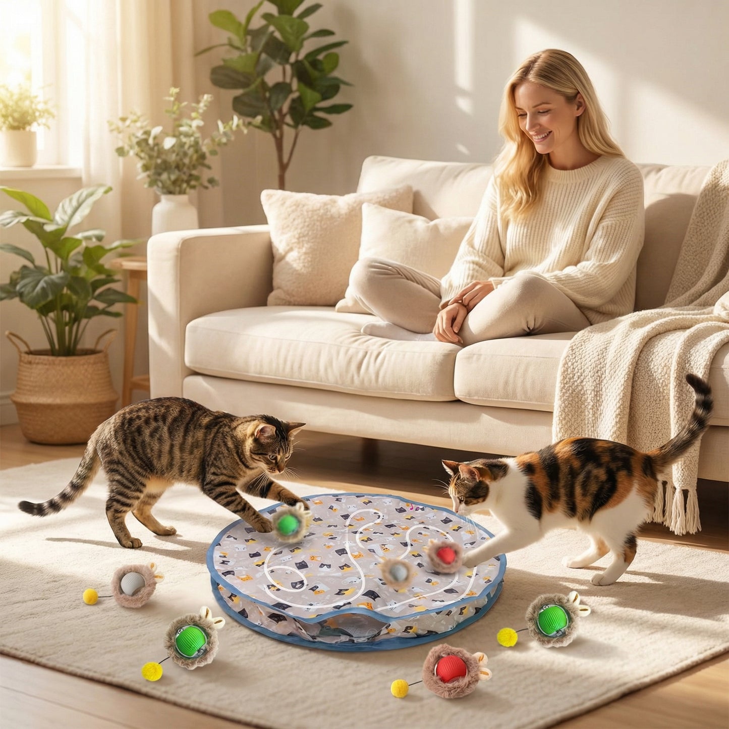Kitty-Spin - Nie wieder Langweile für deine Fellnase