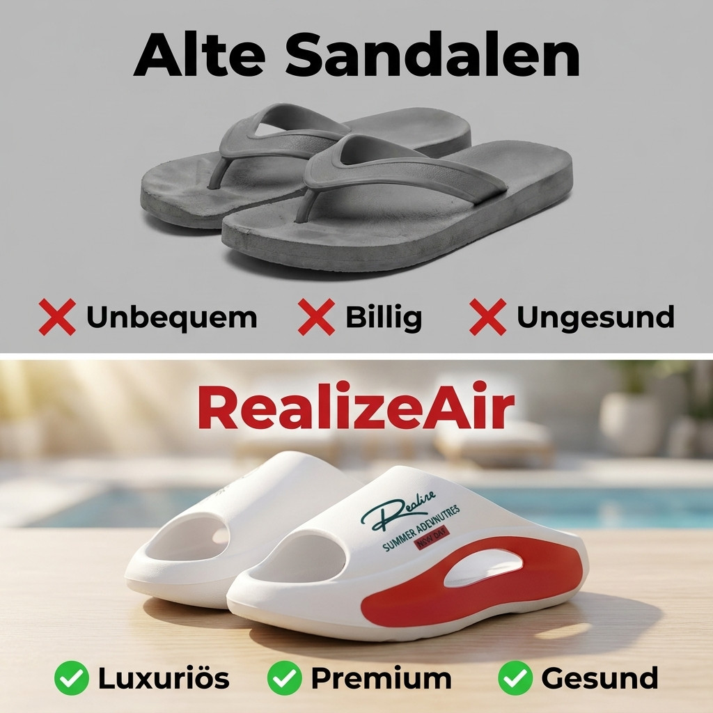 RealizeAir- Gönn deinen Füssen Luxus