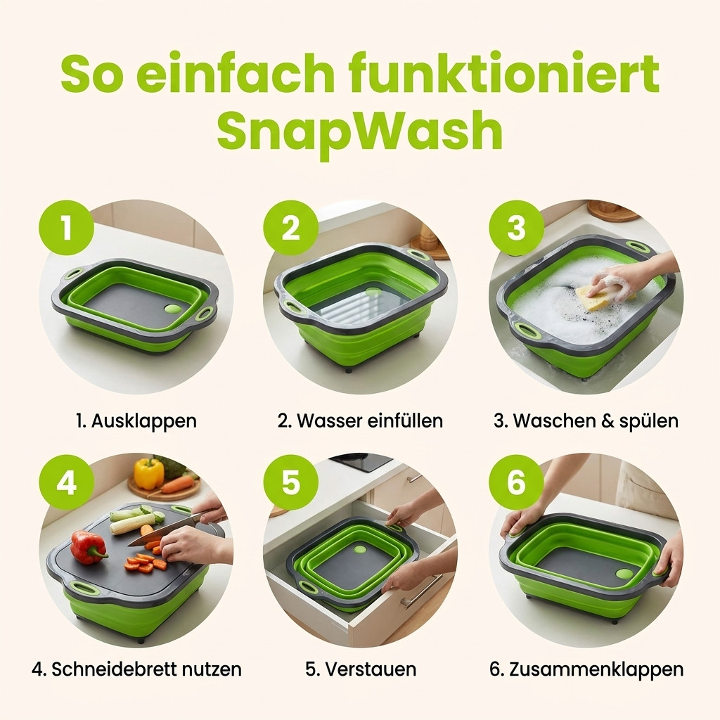 SnapWash - Dein ultimatives Multitalent