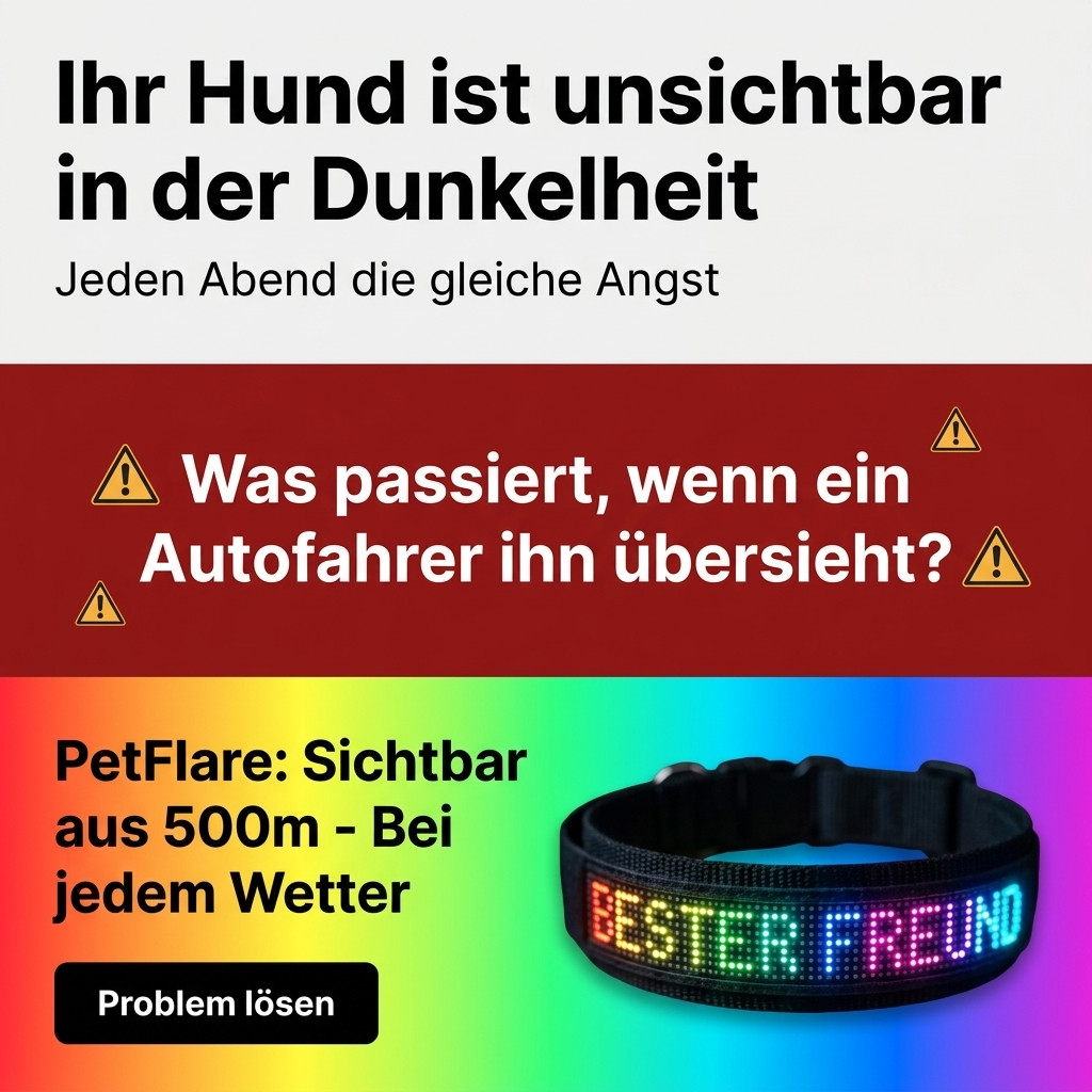 PETFlare - Damit deine Felnase niemals übersehen wird