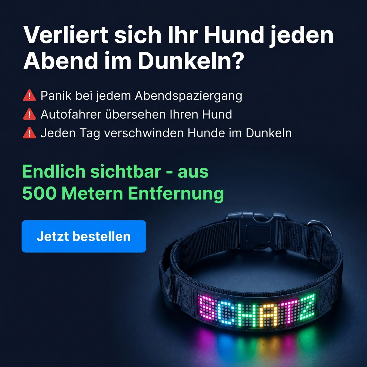PETFlare - Damit deine Felnase niemals übersehen wird