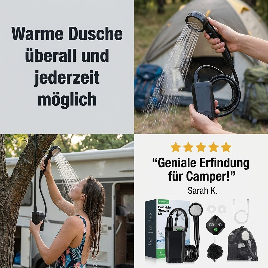 ShowerBeast - Fühl dich sauber. Überall. Jederzeit.