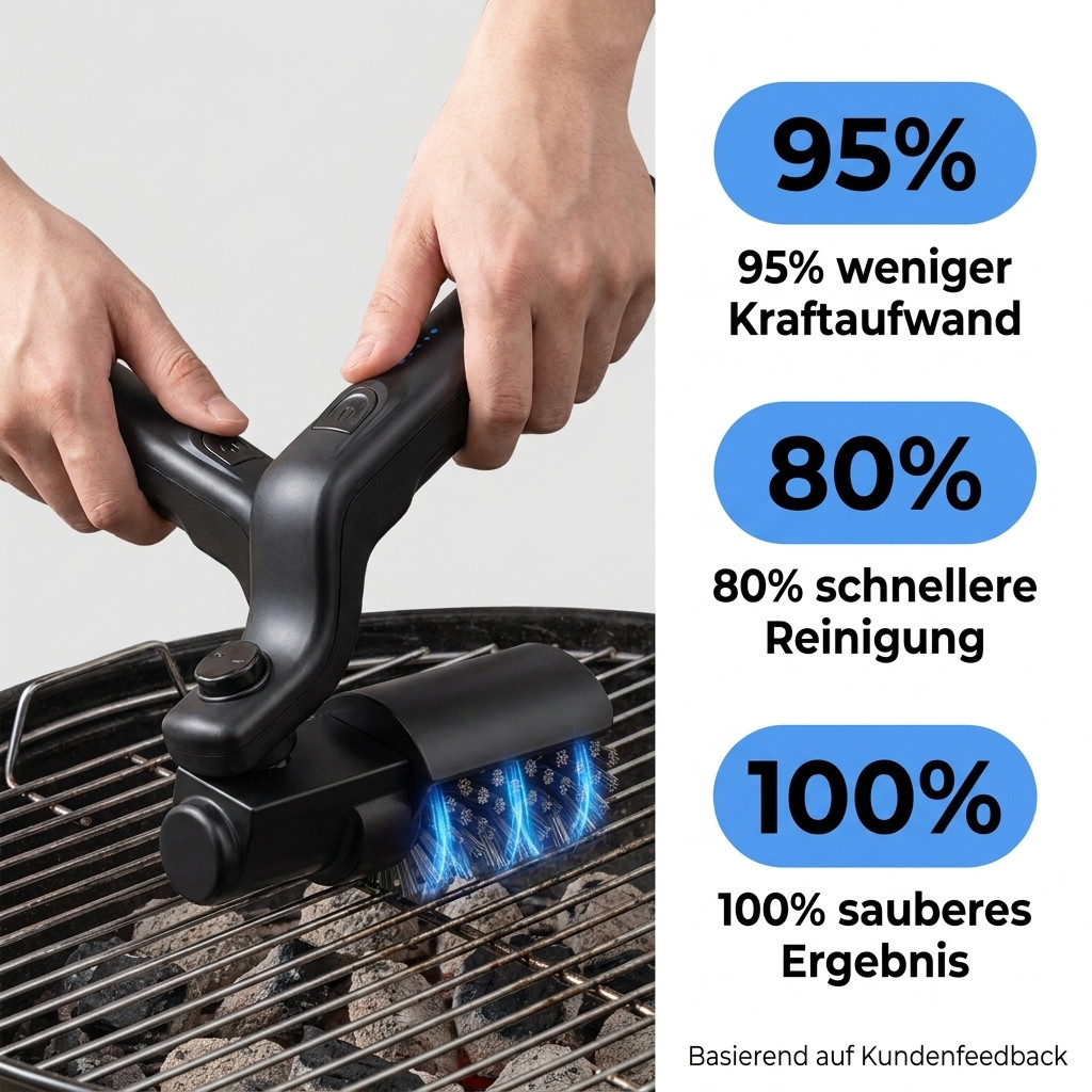DirtCrusher Pro - Schluss mit ekelhaften Grillrosten