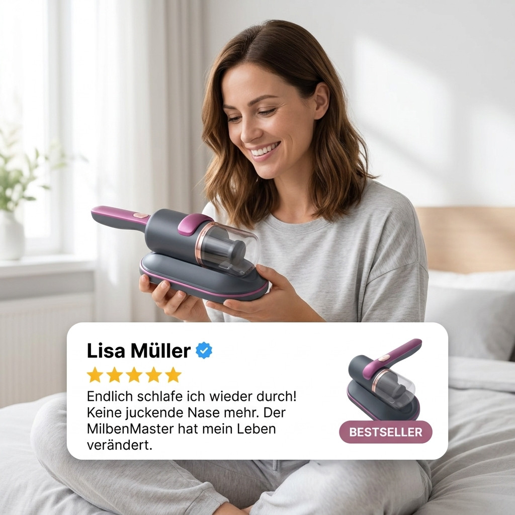 MilbenMaster – Rein von Milben, Bakterien und Schadstoffen