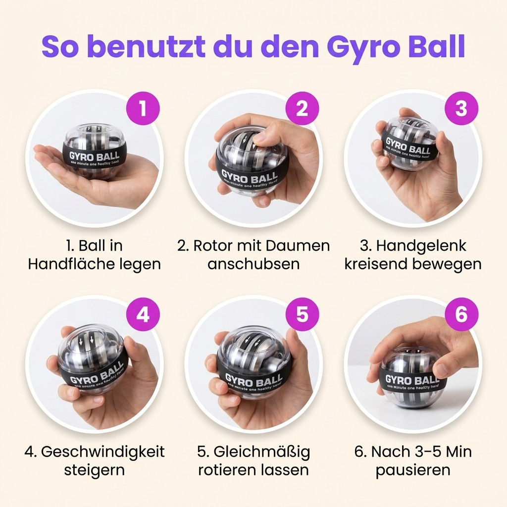 Gyro Ball - Spare Fitnessabo, verliere Gewicht und werde Fit