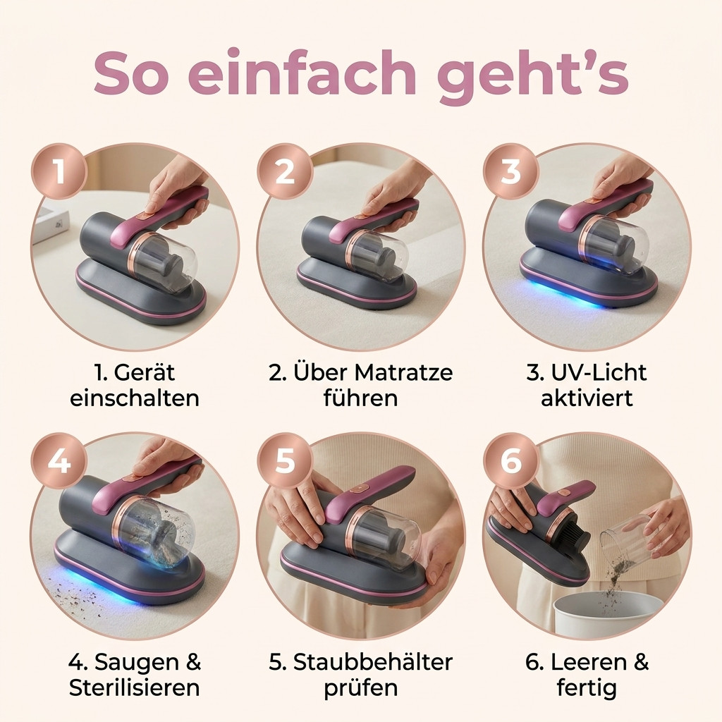 MilbenMaster – Rein von Milben, Bakterien und Schadstoffen