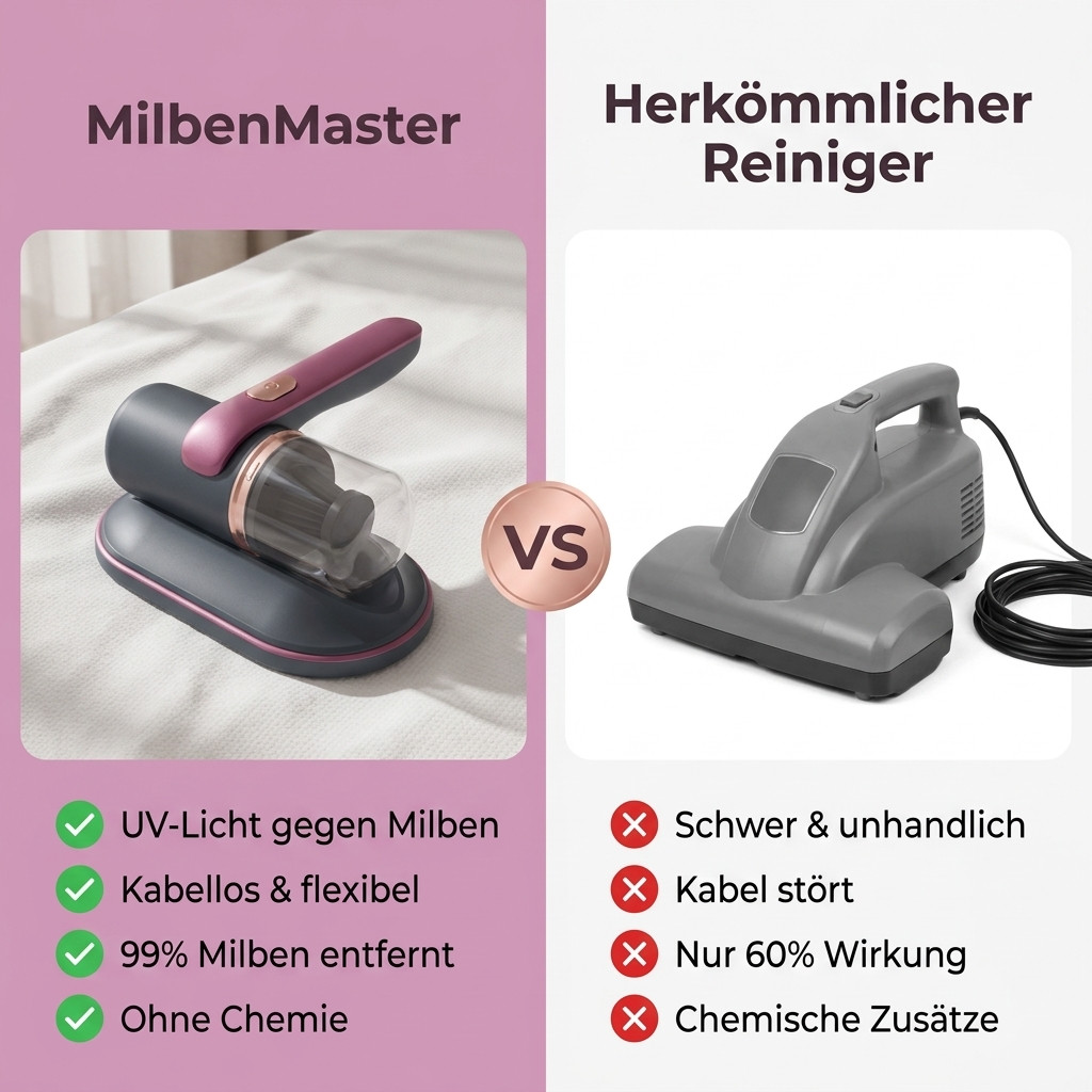 MilbenMaster – Rein von Milben, Bakterien und Schadstoffen