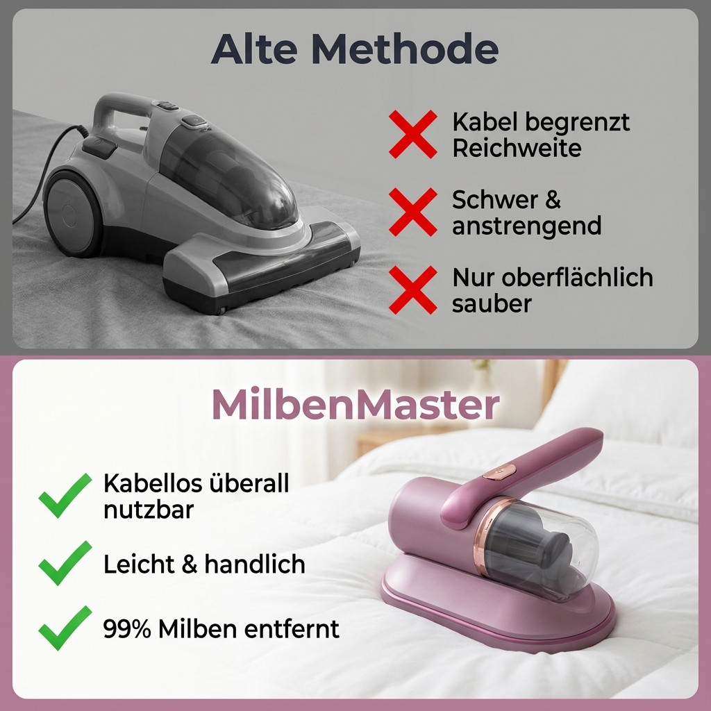 MilbenMaster – Rein von Milben, Bakterien und Schadstoffen