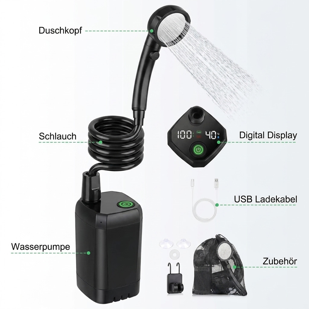 ShowerBeast - Fühl dich sauber. Überall. Jederzeit.