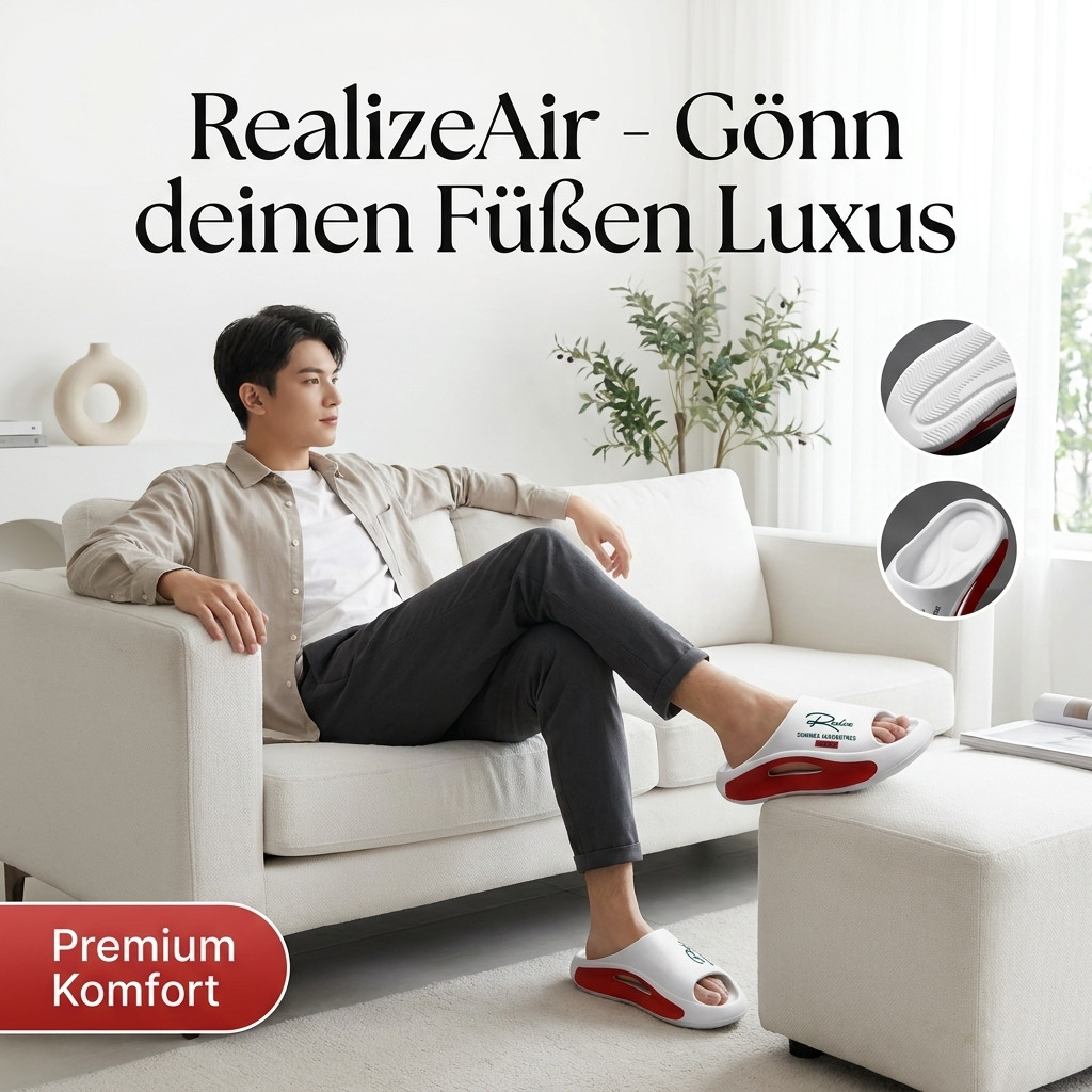 RealizeAir- Gönn deinen Füssen Luxus