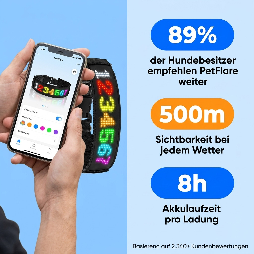 PETFlare - Damit deine Felnase niemals übersehen wird