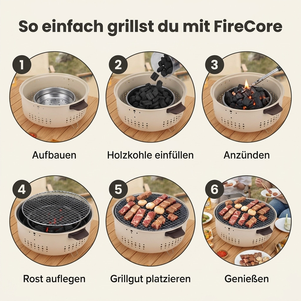 FireCore - Dein Outdoor-Grill für kompromisslosen Genuss