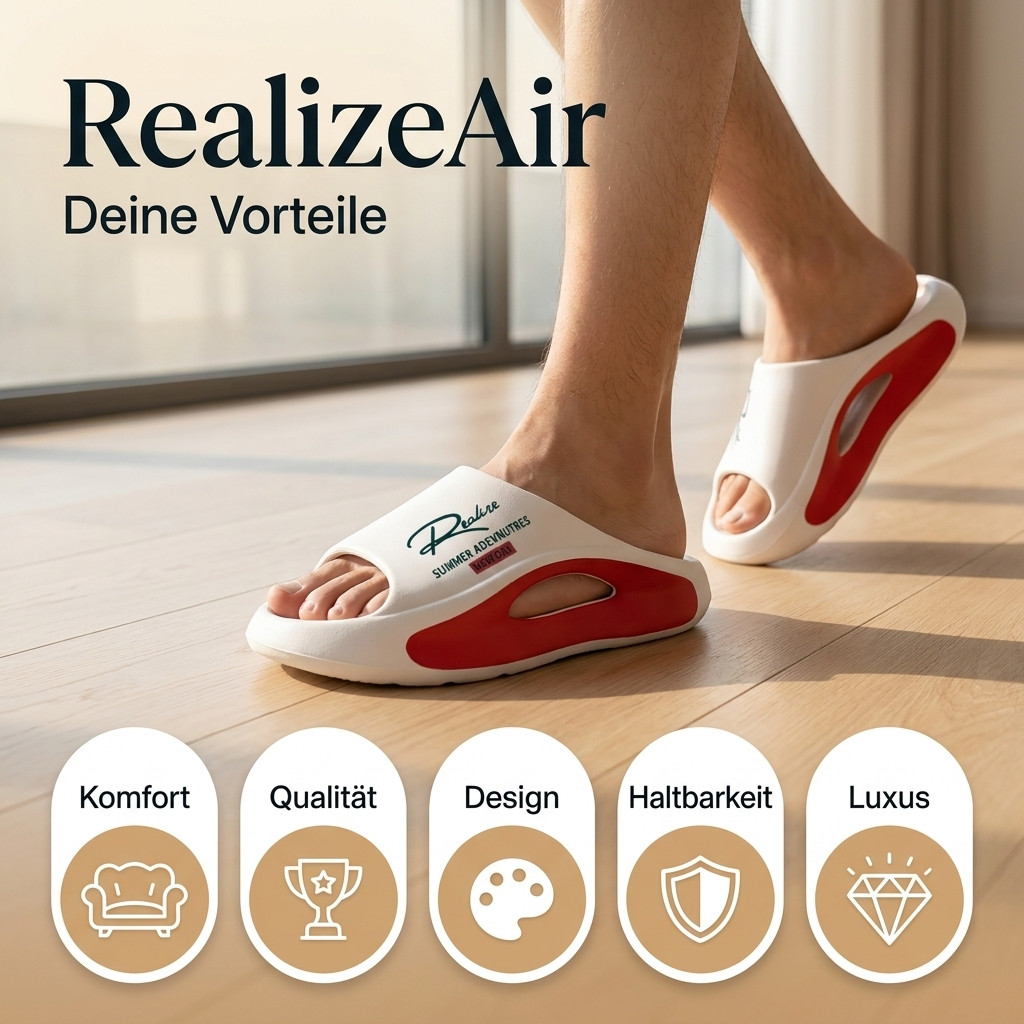 RealizeAir- Gönn deinen Füssen Luxus